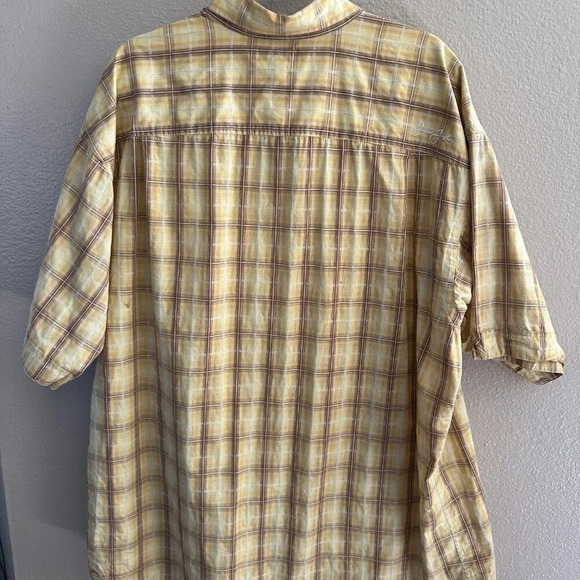 Sean John Yellow Button‎ Down Shirt   Size XXXL - Picture 7 of 9